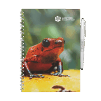 Erasable Notebook A5 - Reddish Frog