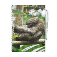 Erasable Notebook A5 - Furry Sloth