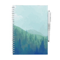 Erasable Notebook A5 - Misty Mountain