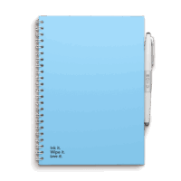 Erasable Notebook A5 - Sky Blue