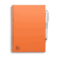 Erasable Notebook A5 - Sunset Orange
