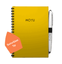 Mini Erasable Notebook Young Yellow
