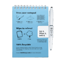 Erasable Notebook A5 - Sky Blue - Afbeelding 8