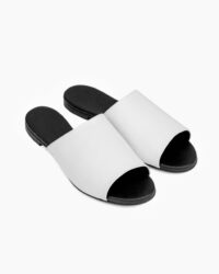 Ritzy Slides White made of grapes leather - Afbeelding 2
