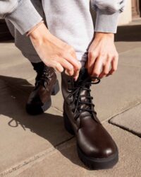 Women's Boots Workers No. 3 Chocolate - Afbeelding 10