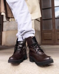 Women's Boots Workers No. 3 Chocolate - Afbeelding 6