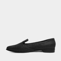 Lords Black Pina loafers of Pinatex - outlet