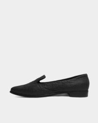 Lords Black Pina loafers of Pinatex - outlet