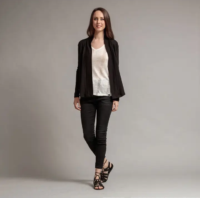 chaqueta negra MAGNOLIA - Afbeelding 4