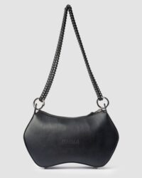 Noir BHMA Bag of grape-based vegan leather - Afbeelding 2