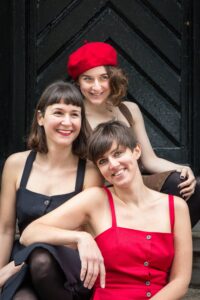 LULU midi dress in red twill - Afbeelding 5