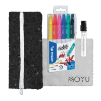 Steel Black Pencil Case - Afbeelding 8
