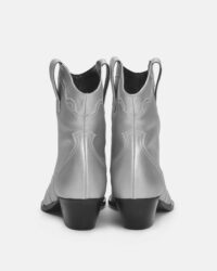 Metallic stitchy cowboy boots - Afbeelding 4