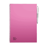 Erasable Notebook A5 - Passion Pink - Afbeelding 29