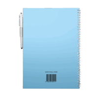 Erasable Notebook A5 - Sky Blue - Afbeelding 37