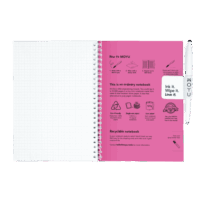 Erasable Notebook A5 - Passion Pink - Afbeelding 37