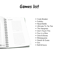 Erasable Game Book A5 - Afbeelding 30