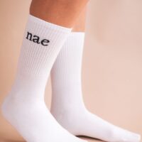 Animal Friendly Sock White