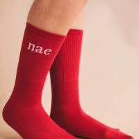Animal Friendly Sock Red