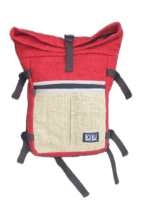 Basanta Red Fire backpack | Organic Hemp - Afbeelding 4