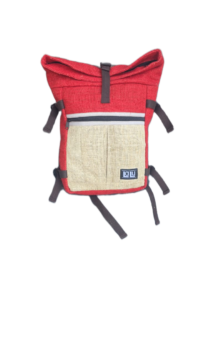 Basanta Red Fire backpack | Organic Hemp