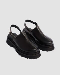 Urban Clogs made of vegan grape leather - Afbeelding 2