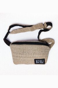 Alok Natural Fanny Pack | Organic Hemp and Cotton - Afbeelding 8