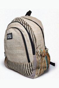 Deepson Striped Backpack | Organic Hemp - Afbeelding 14