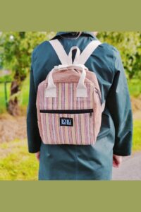 Ujala Peach Backpack | Organic cotton - Afbeelding 6