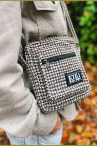 Niraj Backpack & Ravi Checkered Crossbody Bag Bundel - Afbeelding 5