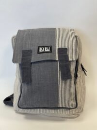 Bikram Grey Right Backpack | Organic Cotton