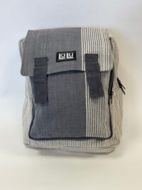 Bikram Grey Right Backpack | Organic Cotton - Afbeelding 4