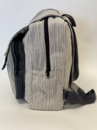 Bikram Grey Right Backpack | Organic Cotton - Afbeelding 3