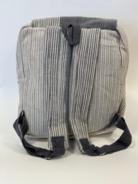 Bikram Grey Right Backpack | Organic Cotton - Afbeelding 2