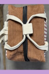 Ujala Brown Backpack | Organic cotton - Afbeelding 11