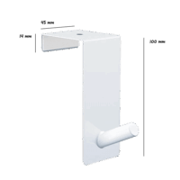 Flipchart Door Hooks – Set of 2 - Afbeelding 2