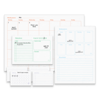 Erasable Magnetic Life Planner