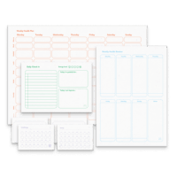 Erasable Magnetic Health Planner - Afbeelding 2
