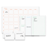 Erasable Magnetic Meal Planner