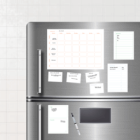 Erasable Magnetic Meal Planner - Afbeelding 6