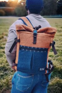 Basanta Evening Sky Backpack | Organic Hemp - Afbeelding 12