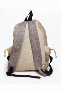 Rama Natural Backpack | Organic Hemp and Nettle - Afbeelding 9