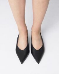 Kitten Heels Black pointy toe pumps - Afbeelding 2