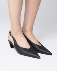 Kitten Heels Black pointy toe pumps - Afbeelding 3