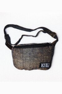Alok Dark Fanny Pack | Organic Hemp and Cotton - Afbeelding 9