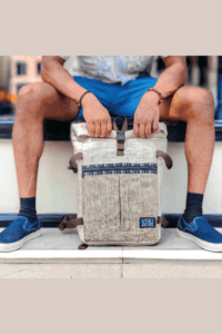 Basanta Natural Backpack | Hemp and Nettle - Afbeelding 15