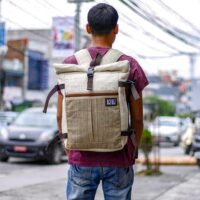 Basanta naturel backpack | Organic Hemp - Afbeelding 6