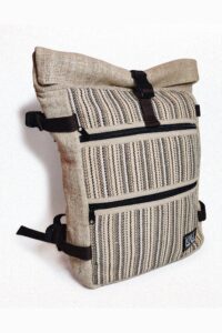 Basanti Stripe Backpack | Organic Hemp and Cotton - Afbeelding 19