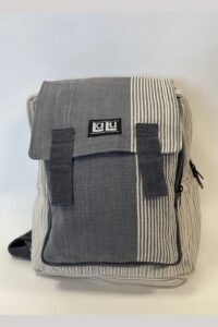 Bikram Grey Right Backpack | Organic Cotton - Afbeelding 10