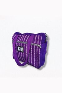 Ganga purple toiletry bag | Organic cotton - Afbeelding 12